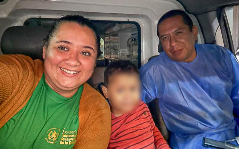 Bryan encontró apoyo y protección en el Departamento de Protección Especial 