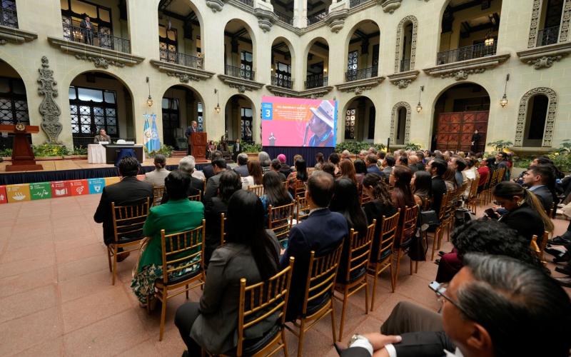 Informe Anual de Resultados 2026 del Sistema de Naciones Unidas fue presentado en el Patio de la Paz del Palacio Nacional de la Cultura.