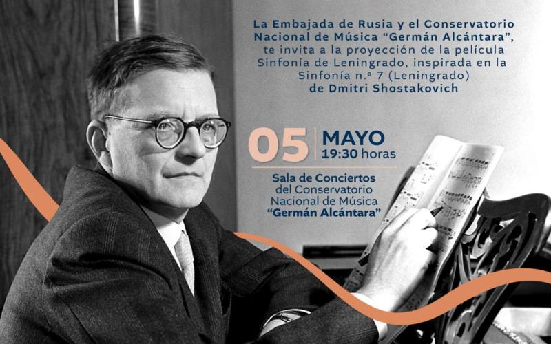 Sinfonía de Leningrado, inspirada en la Sinfonía n.º 7 (Leningrado) de Dmitri Shostakovich
