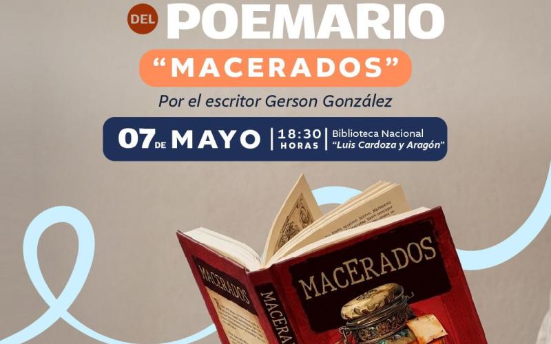 Presentación del poemario “MACERADOS”