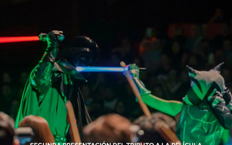 Segunda presentación del tributo a la película Star Wars