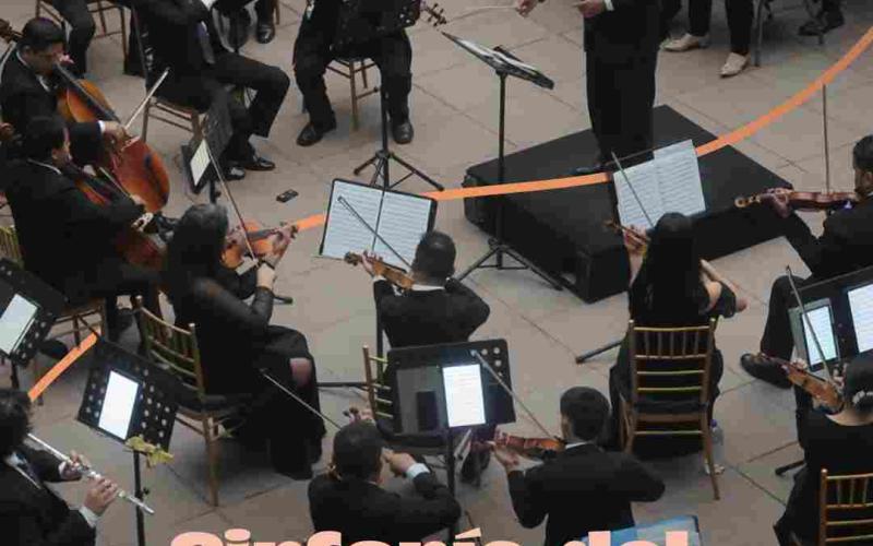 La “Sinfonía del Nuevo Mundo” resonó en el Patio de la Vida del Palacio Nacional de la Cultura