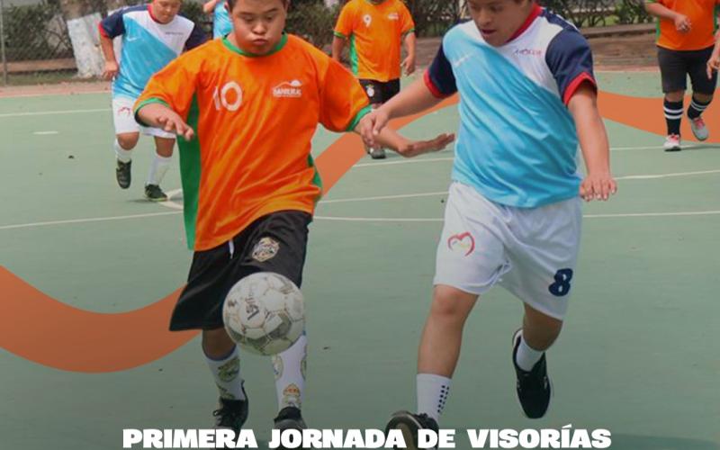Primera jornada de visorías de Futsal Down