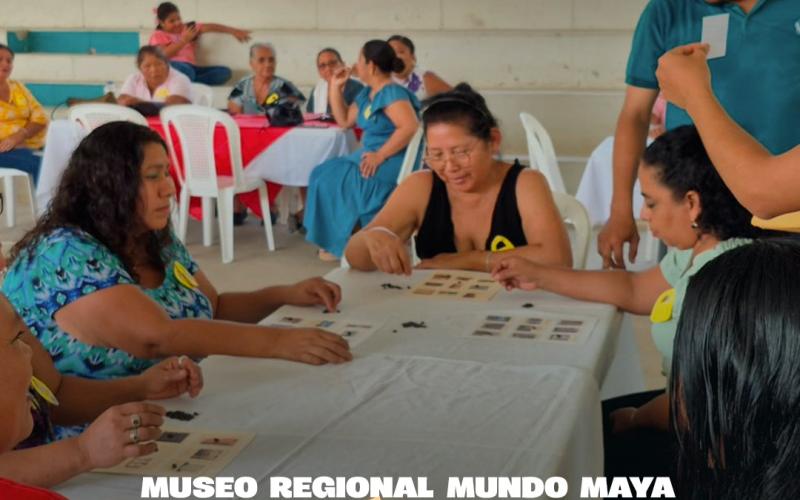 Museo Regional Mundo Maya actividad “Lotería Maya”