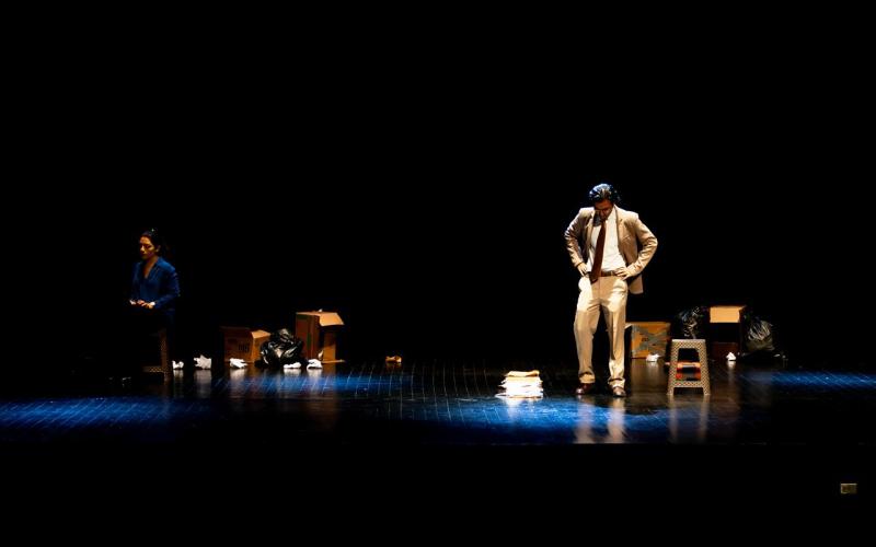 Dos originales obras de teatro fueron puestas en escena en el marco del Día Internacional de los Museos en el Teatro de Bellas Artes. 