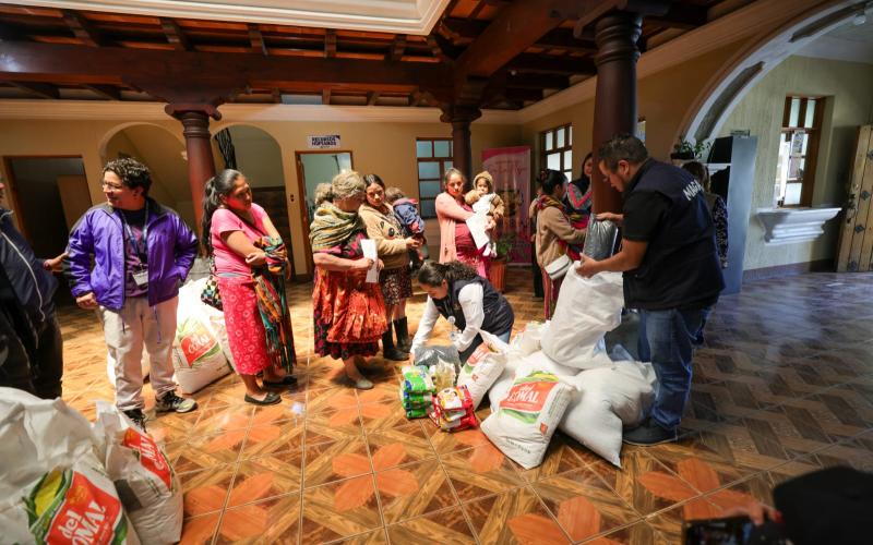 La lucha contra el hambre comienza en los hogares rurales