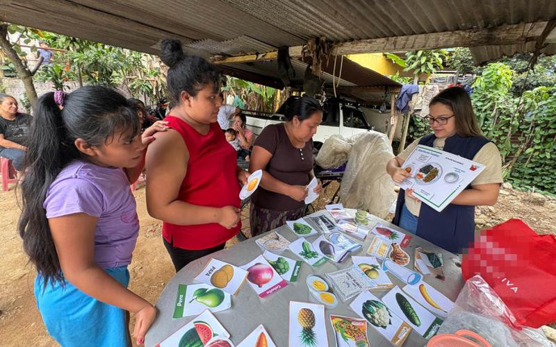 Impulsan alimentación saludable y huertos comunitarios en Suchitepéquez