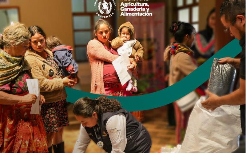 Entrega de alimentos a más de 5 mil familias entre enero y mayo del 2026