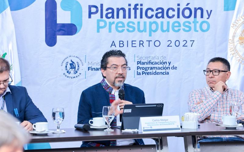 Minfin presenta las prioridades del presupuesto 2027