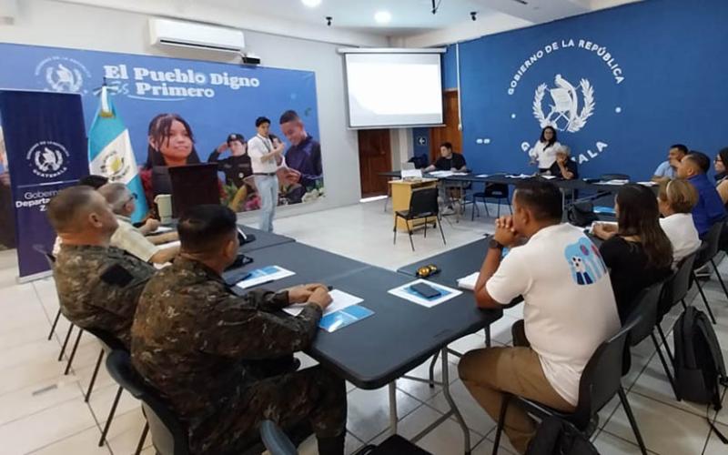 Coordinan proyectos y distribución geográfica del Servicio Cívico en Zacapa