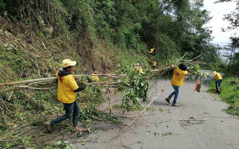 CIV responde a 70 emergencias viales por lluvias