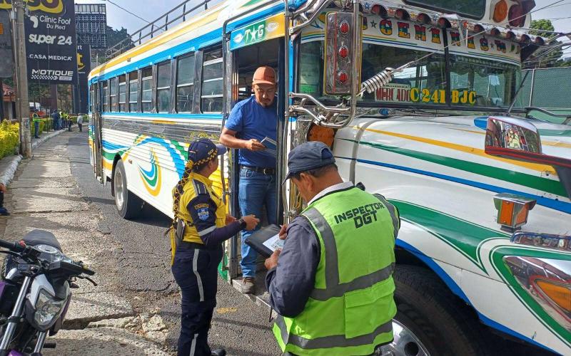 Operativo fortalece la seguridad en ruta al Oriente