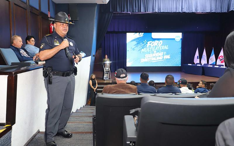 Impulsan acciones para fortalecer la seguridad vial en Guatemala