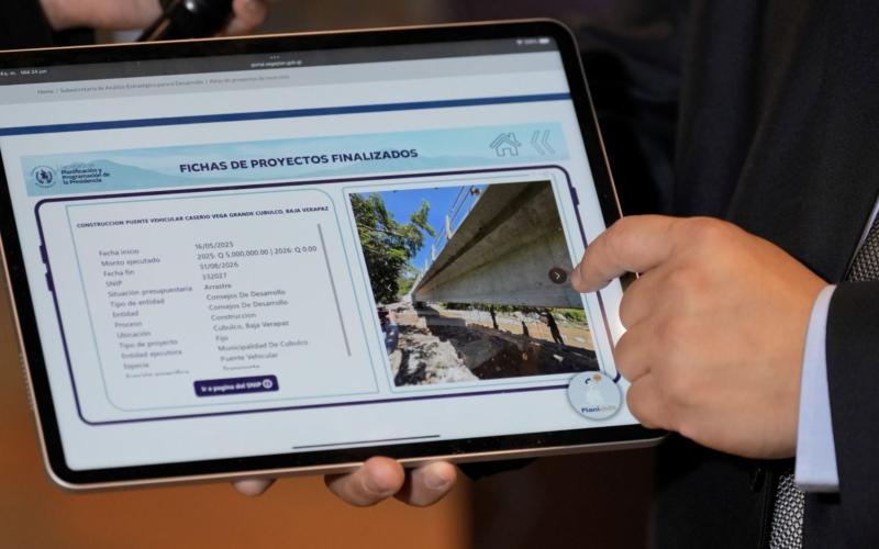 Atlas de Proyectos de Inversión, impulsado por SEGEPLAN.