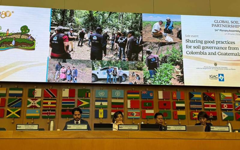 Guatemala presenta ante la FAO avances que fortalecen la producción agrícola