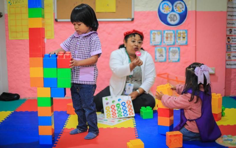 Familias celebran apertura del CAI El Pueblito en Santa Catarina Pinula