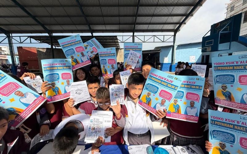 Sede Departamental de Alta Verapaz promueve la prevención de la ciberviolencia 