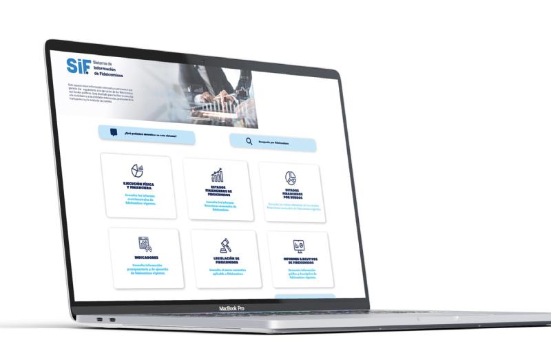 Sistema de consulta web transparenta uso de fideicomisos públicos