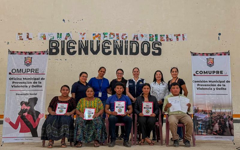 Conformación de redes comunitarias impulsa la protección de la niñez y adolescencia en Alta Verapaz