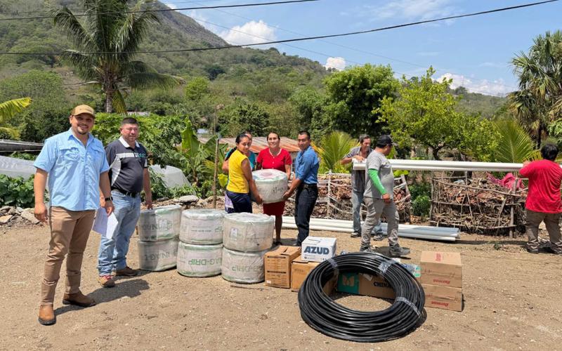 Rehabilitación de sistema de riego permitirá aumentar la producción agrícola en Chiquimula