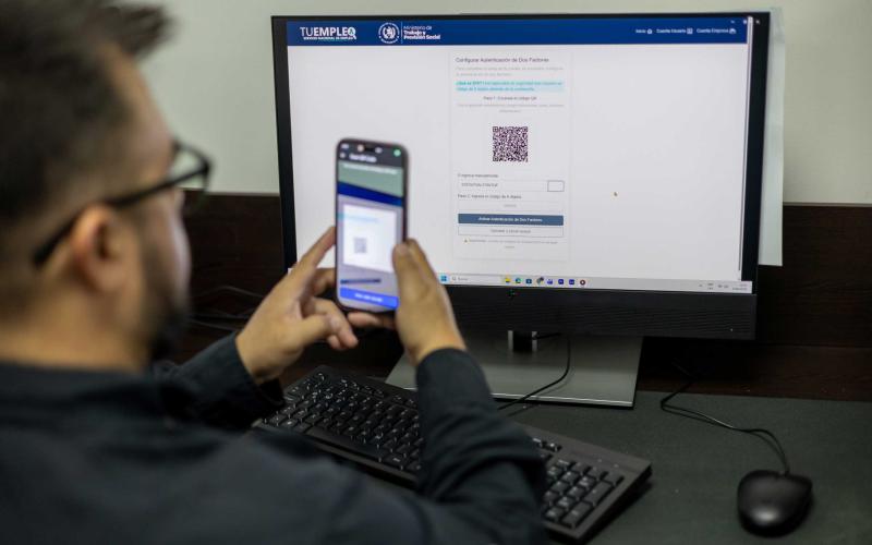 Los usuarios del Mintrab registrados en los sistemas deben actualizar su contraseña de ingreso y hacer la verificación en dos pasos.