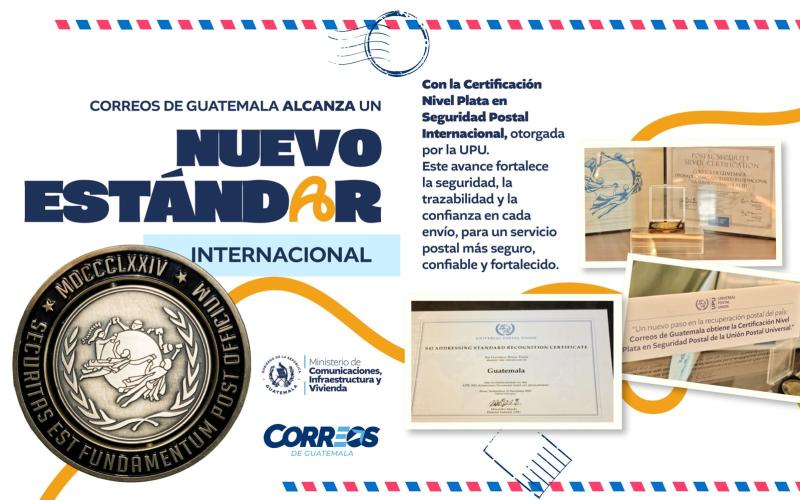 Certifican a Correos con Nivel Plata en Seguridad Postal Internacional