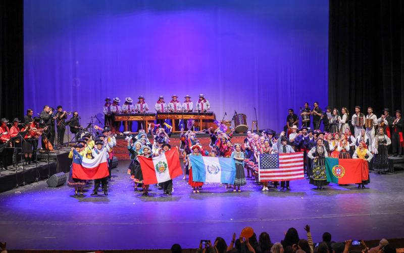 La danza y la música tradicional unieron a cinco países en el Festival de Junio 2026. 