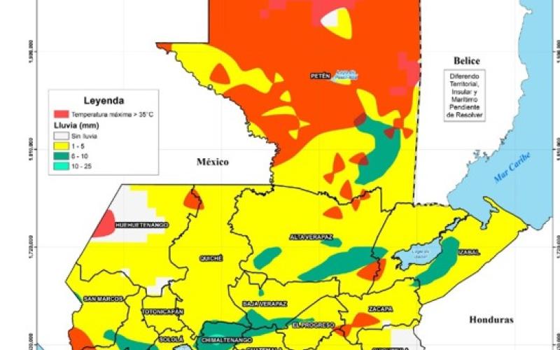 Reporte agrometereológico del jueves 25 de junio 2026
