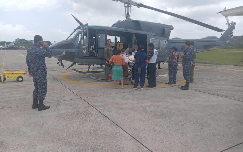 Ejército de Guatemala emplea sus capacidades aéreas y marítimas para salvaguardar la vida de la población