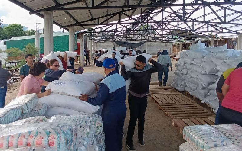 Alimentos llegarán a más de 10 mil familias