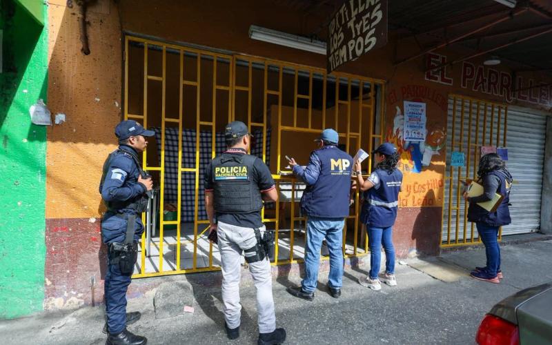 La Inspección General de Trabajo del Ministerio de Trabajo y Previsión Social (Mintrab) participó en un operativo conjunto liderado por el Ministerio Público en una acción de la Comisión Interinstitucional contra la Explotación Laboral y Trabajo Infantil (CICELTI).