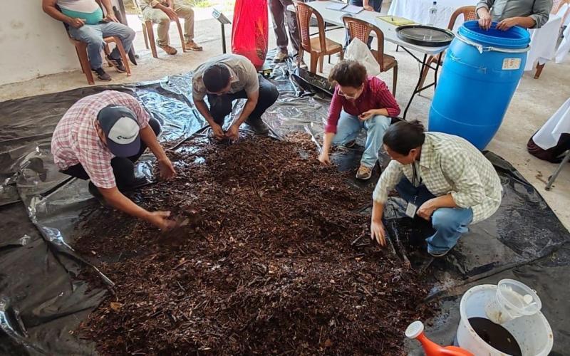 Productores recibirán conocimientos para elaborar bioinsumos agroecológicos