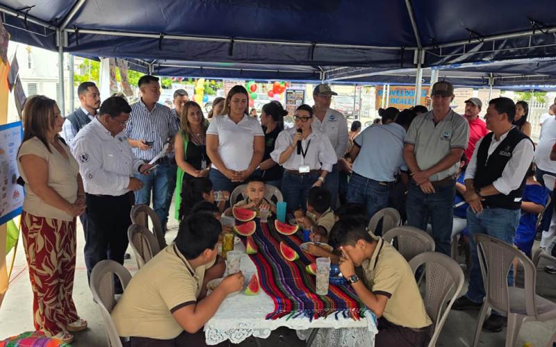 Estudiantes de San José La Arada acceden a menús saludables en Feria de Alimentación Escolar