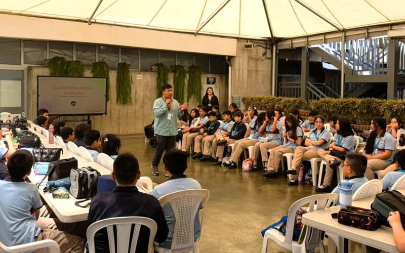 Estudiantes del IGA fortalecen sus conocimientos de bienestar animal