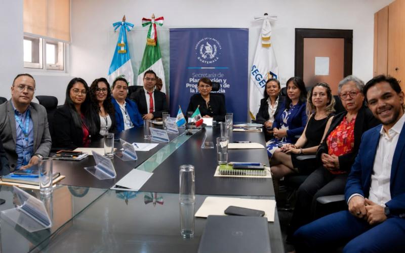 Delegación guatemalteca que participó en la XI Comixta Guatemala - México.