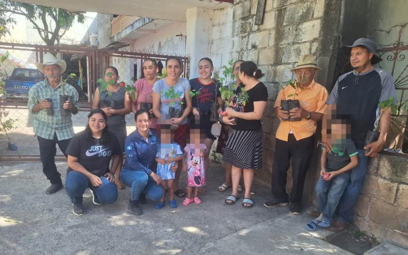 Fortalecen producción de frutales y disponibilidad de alimentos en Jutiapa