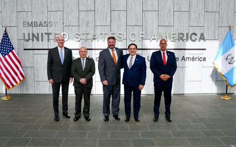 Guatemala y Estados Unidos fortalecen cooperación para combatir el crimen organizado transnacional
