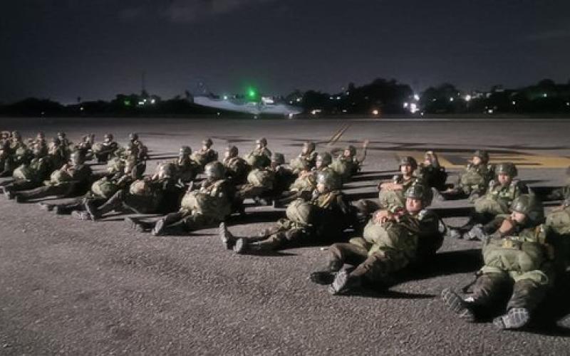 Ejército de Guatemala fortalece la interoperabilidad regional con ejercicio aerotransportado binacional