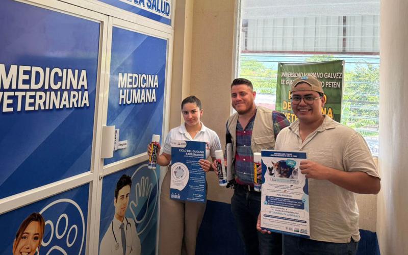 Fortalecen prevención del gusano barrenador con jornadas informativas en Petén