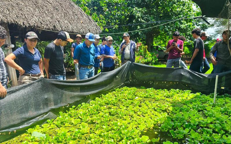 Jóvenes y promotores rurales se preparan para enfrentar el cambio climático