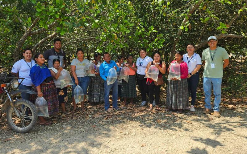 Más de mil familias de Petén fortalecen su producción acuícola
