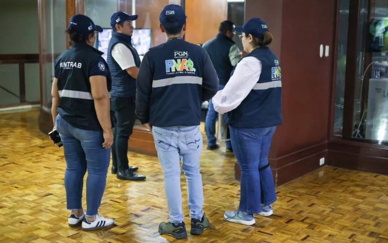La Inspección General de Trabajo (IGT) continúa realizando operativos a nivel nacional orientados a salvaguardar los derechos de la niñez y adolescencia.
