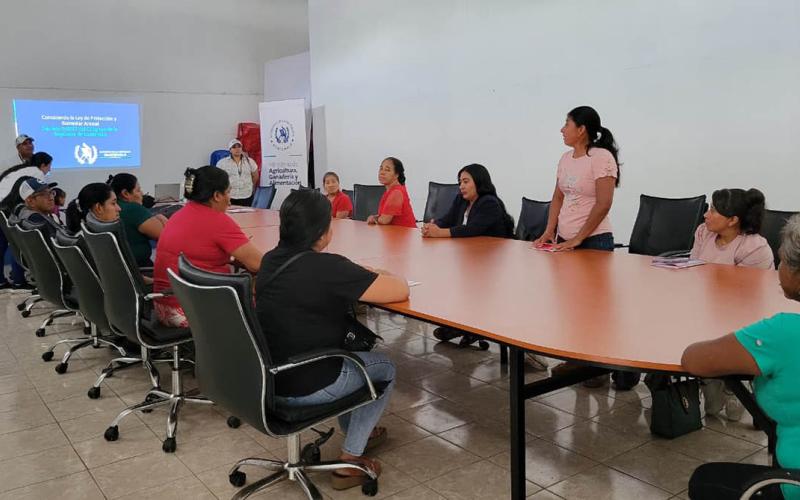 Promotores rurales de Quezaltepeque se capacitan para multiplicar el desarrollo agrícola