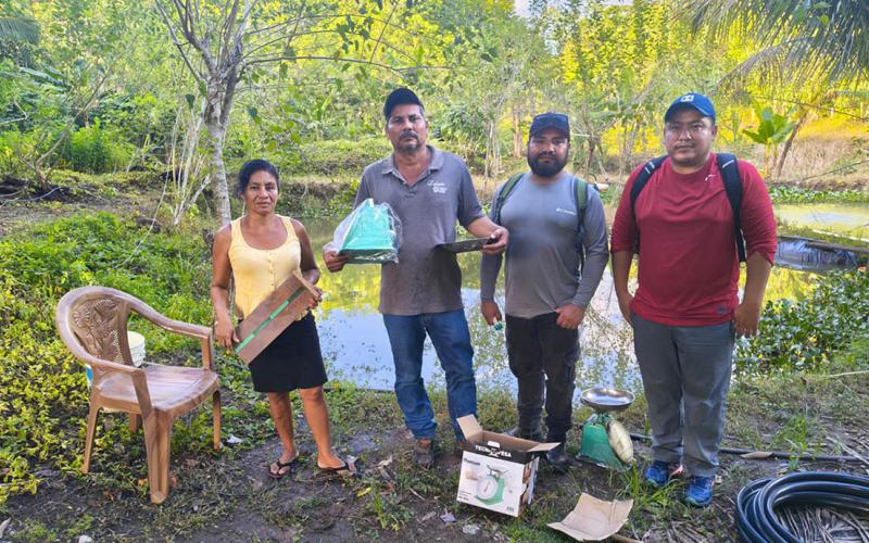 Promueven buenas prácticas entre productores de tilapia