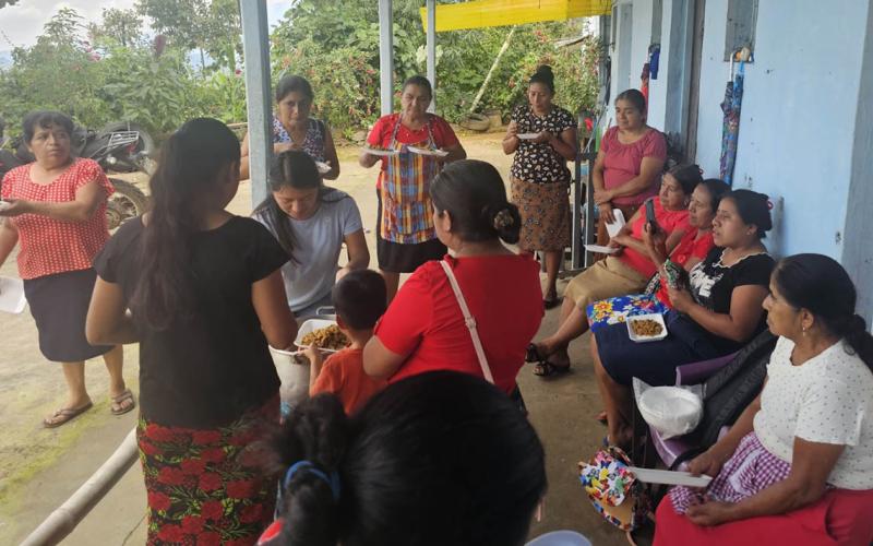 Promueven la nutrición y el desarrollo económico local en comunidad de Colomba