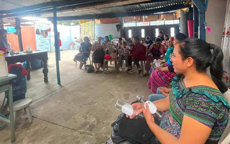 Proyectos productivos promueven la autonomía económica rural en Olintepeque