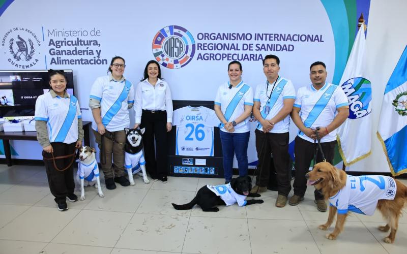 Reconocen labor de binomios caninos en misión sanitaria en México durante el Mundial FIFA 2026