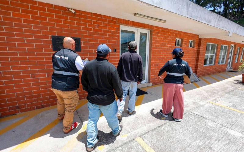 El Ministerio de Trabajo y Previsión Social (Mintrab) a través de la Inspección General de Trabajo (IGT) sigue con la verificación a empresas.
