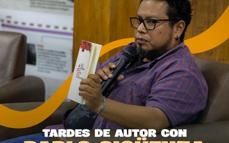 ¡Las Tardes de Autor se hicieron presentes en la Biblioteca Nacional de Guatemala Luis Cardoza y Aragón!
