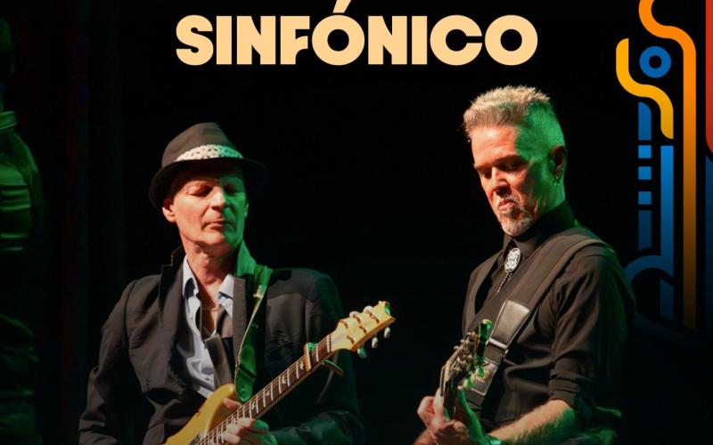 «Héroes del Silencio Sinfónico», de El Norte Producciones, llenó la Gran Sala «Efraín Recinos» de energía rockera